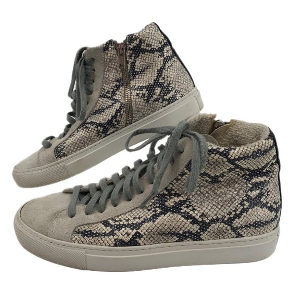P448 Gray & Silver Comfort Breathable SneakersMade in Italy